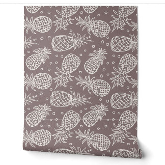 Pineapples In Cinnamon Slate By Benjamin Moore Wallpaper