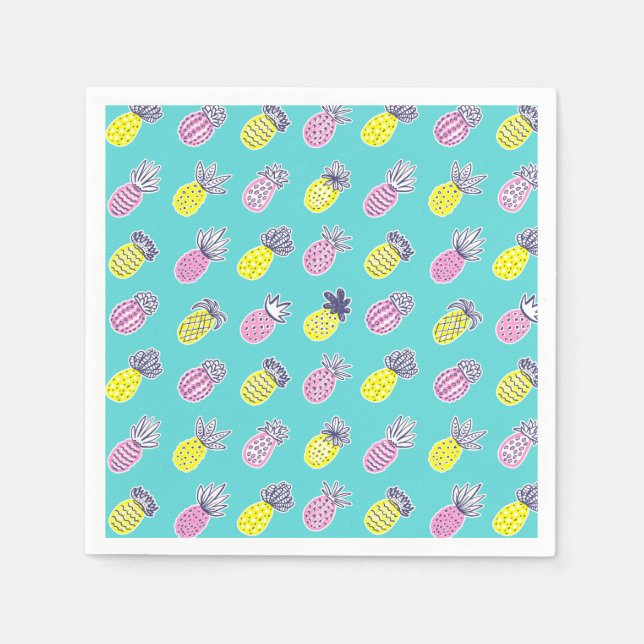 Pineapples Napkins (Front)