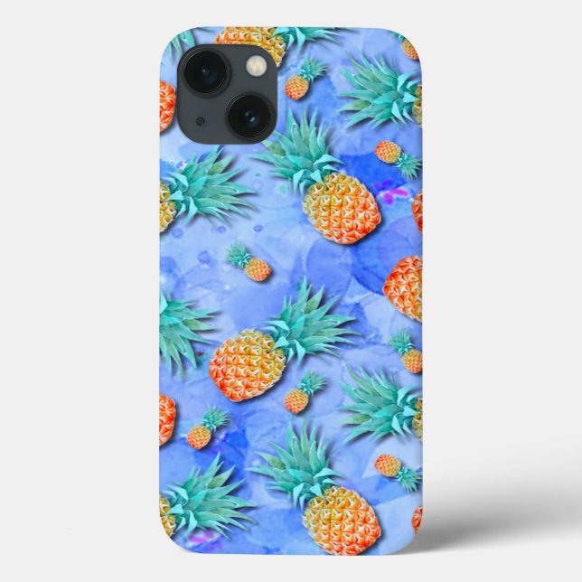 Pineapples. Paint. Party. Case-Mate iPhone Case (Back)