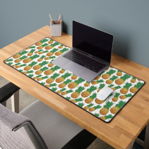 Pineapples Pattern Desk Mat