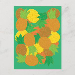 Pineapples Postcard