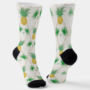 Pineapples, retro socks