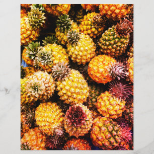 Pineapples Scrapbook Paper