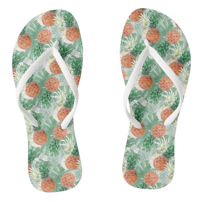 Pineapples, sweet couple . jandals (Footbed)