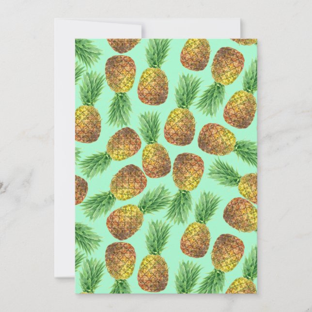 Pineapples watercolor 2 (Front)