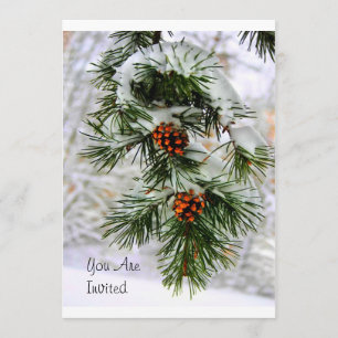 PineCone BranchHD Invitation