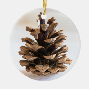 Pinecone Ceramic Tree Decoration