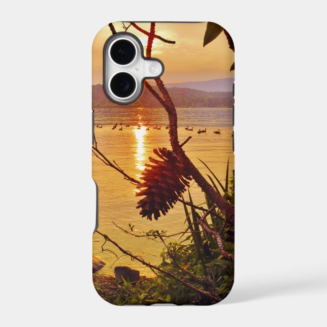 Pinecone Lake sunset (Back)