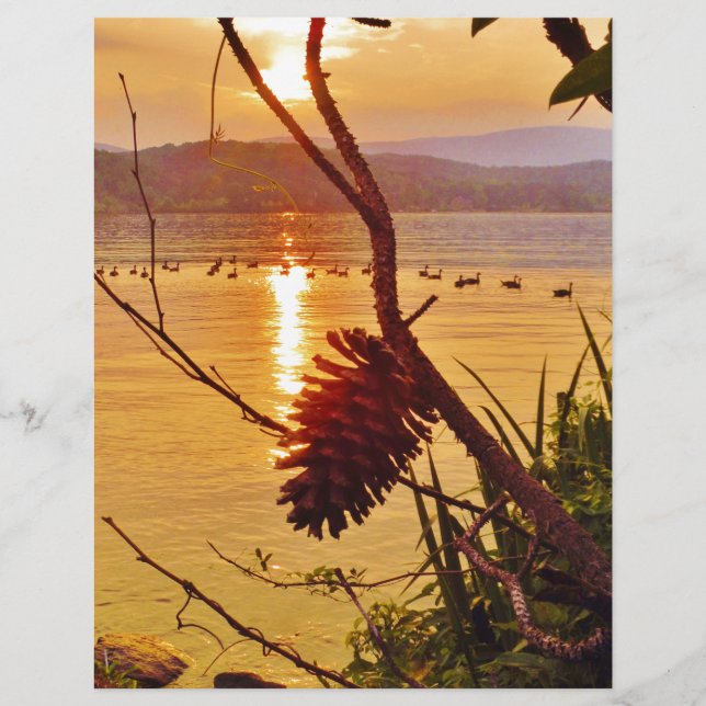 Pinecone Lake sunset (Front)