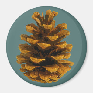 Pinecone palooza magnet