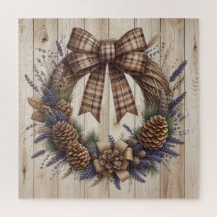 Pinecone Wreath Puzzle
