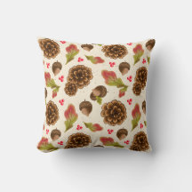 Pinecones autumn and forest theme design