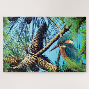 Pinecones Birds Animal Nature Jigsaw Puzzle