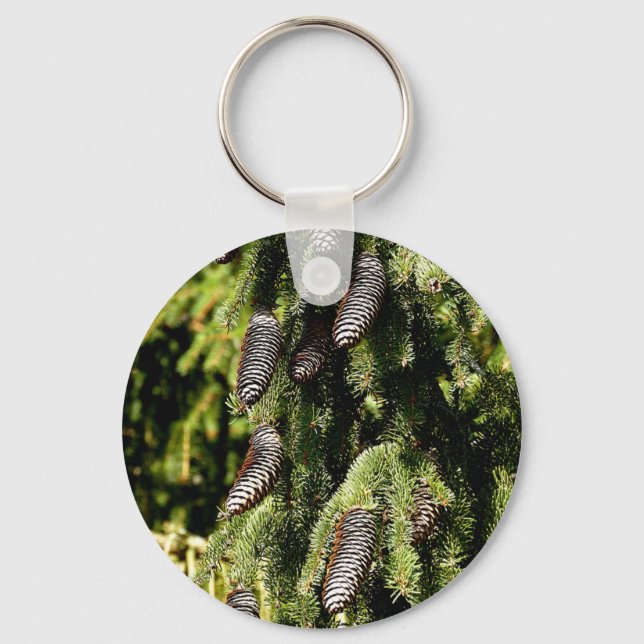 Pinecones Key Ring (Front)