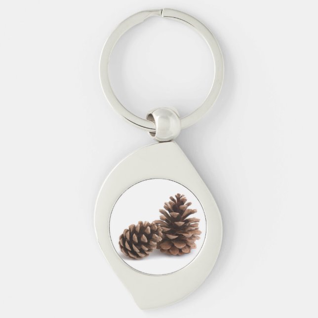 Pinecones Key Ring (Front)