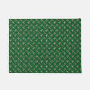 Pinecones stars doormat