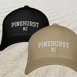 Pinehurst North Carolina NC beach vacation outfit Embroidered Hat