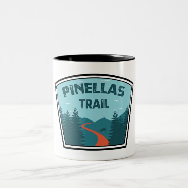 Pinellas Trail Two-Tone Coffee Mug (Center)