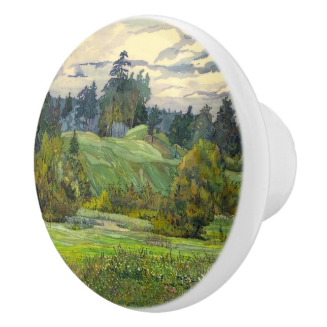 Pines Ceramic Knob (Right)