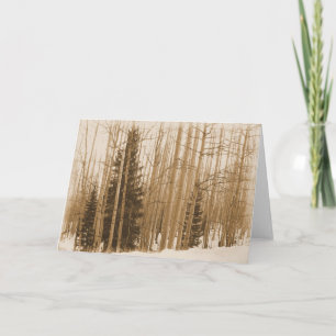 Pines in the Mix - Blank Inside Greeting Card