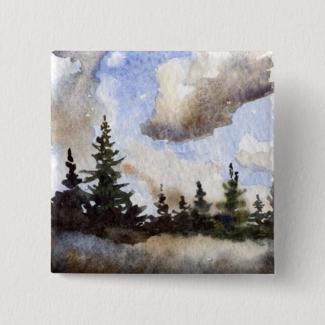 Pines Landscape Button (Front)