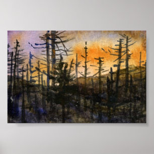 Pinescape Mini-Poster Poster