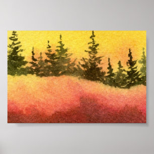 Pinescape Mini-Poster Poster