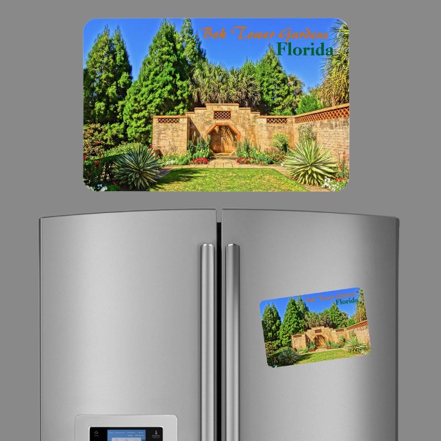 Pinewood Estate Fountain Bok Tower Gardens Florida Magnet (Creator Uploaded)