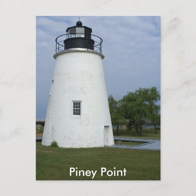 Piney Point Lighthouse Postcard (Front)