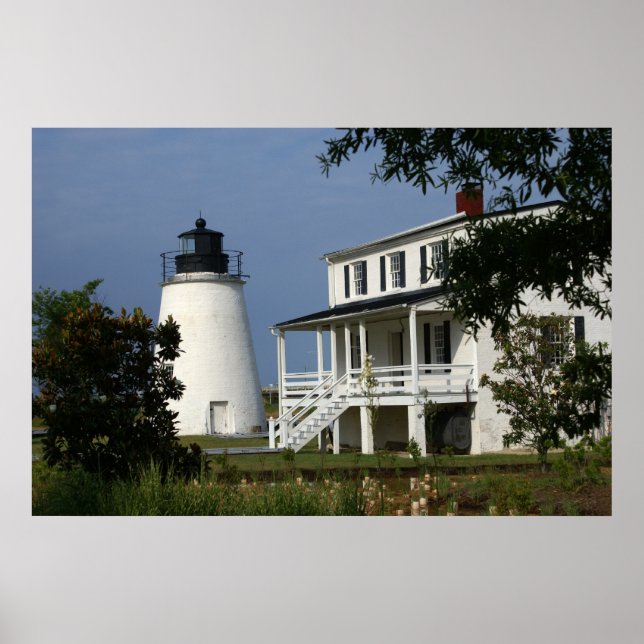 Piney Point Lighthouse Poster (Front)