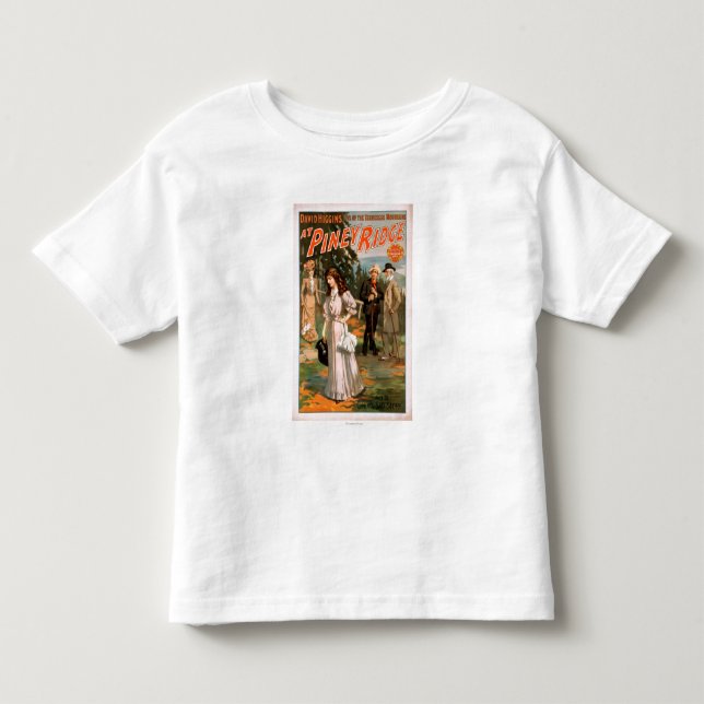 Piney Ridge "Idyl of the Tennessee Mountains" Toddler T-Shirt (Front)
