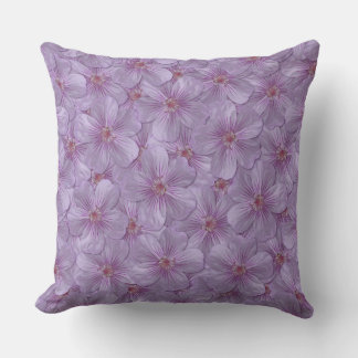 Pineywoods Geranium Seamless Pattern Cushion