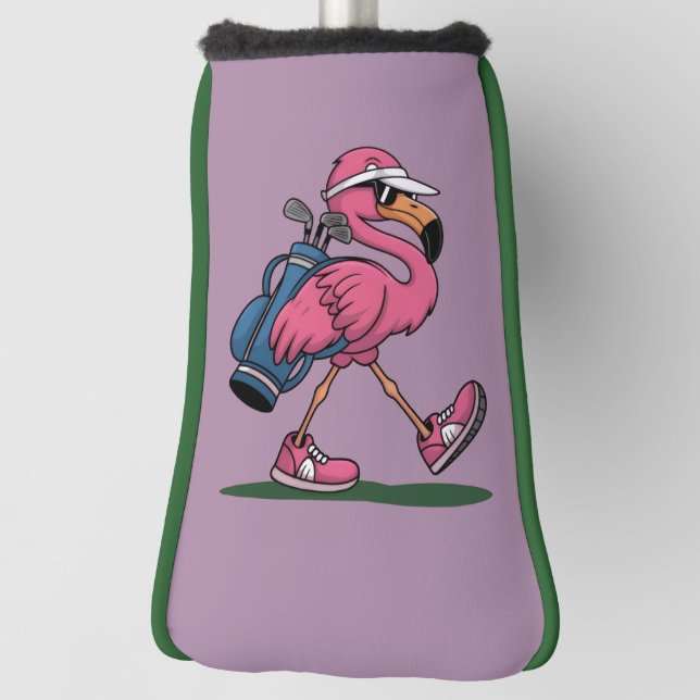 Ping Flamingo Golf Sunglasses Golf Lover  Head Cover (Rotate 90)