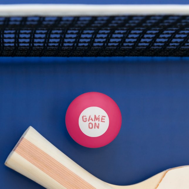 Ping Pong Ball-Game On Ping Pong Ball (Table)