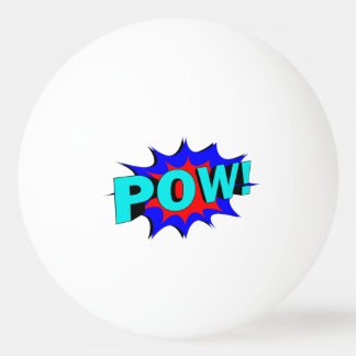 Ping Pong Ball Pow Sound Effect Text