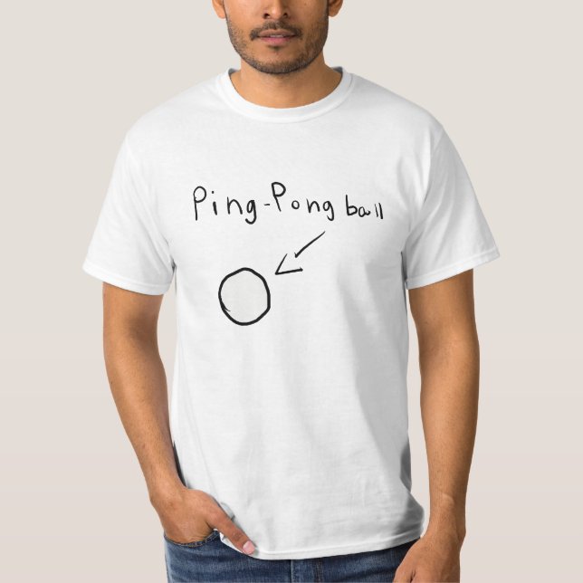 Ping Pong ball T-Shirt (Front)