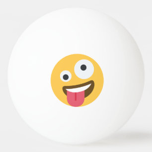Ping Pong Ball with a funny view.