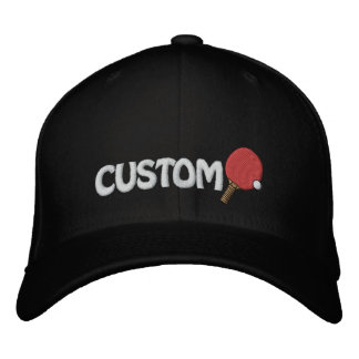 Ping Pong Champ Hat Table Tennis Customisable