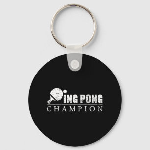 Ping Pong Champion Key Ring