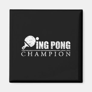 Ping Pong Champion  Magnet