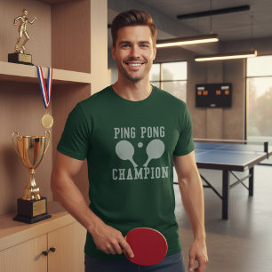 Ping Pong Champion Table Tennis Men's T-Shirt