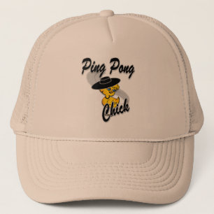 Ping Pong Chick #4 Trucker Hat