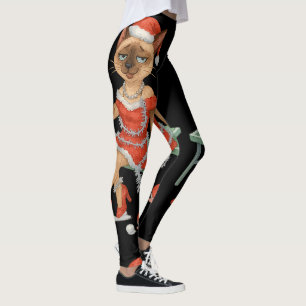 Ping Pong Christmas themed Leggings