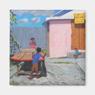 Ping Pong De African Queen Hideaway Magnet