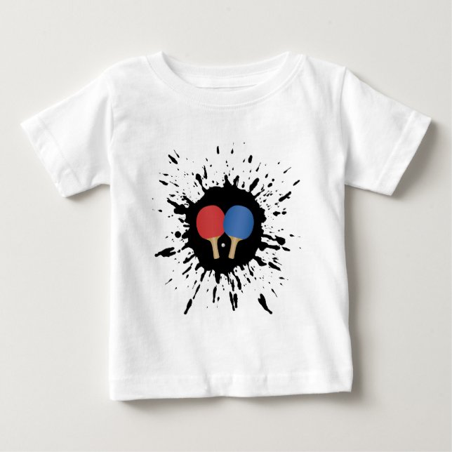 Ping Pong Explosion Baby T-Shirt (Front)