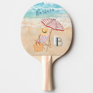 Ping Pong Gal: Knows How to Play & Relax Paddle