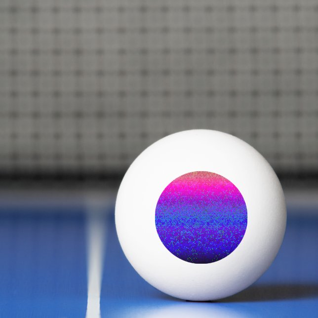Ping Pong Glitter Star Dust Ball (Net)