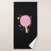 Ping Pong Kelle in Rosa Table Tennis Girl