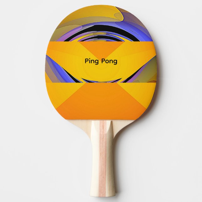 Ping Pong Logo Paddle (Front)