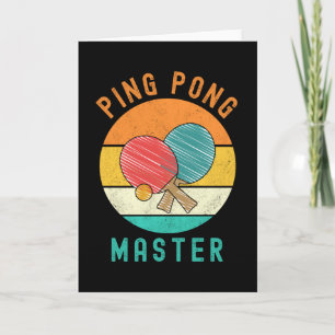 Ping Pong Master Card